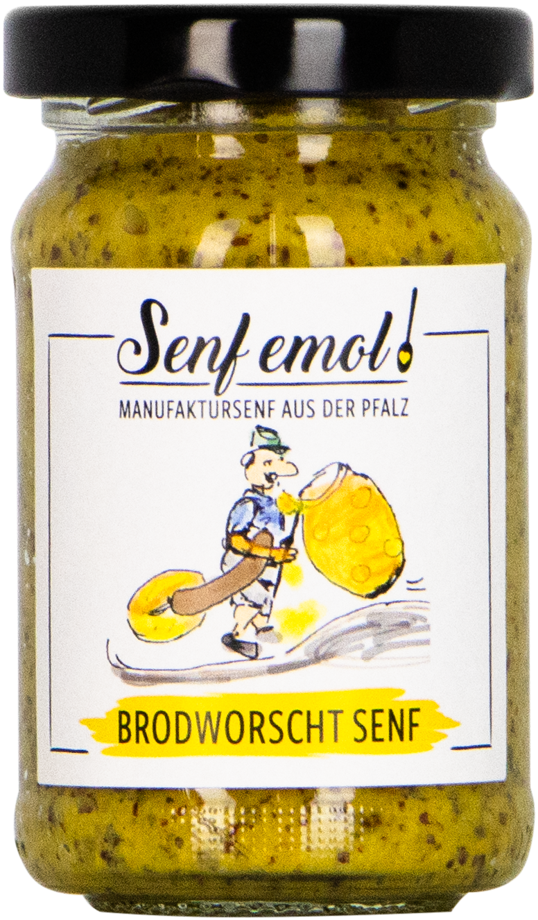 Senfemol Brodworscht Senf