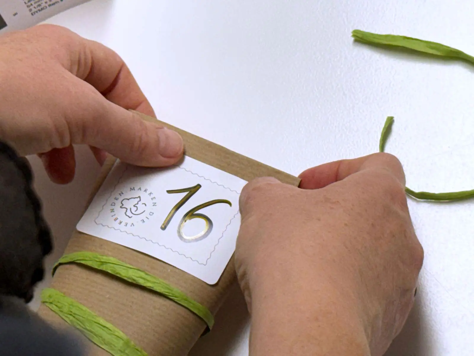 Adventskalender packen