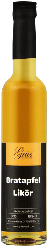 Bratapfellikör von Gries