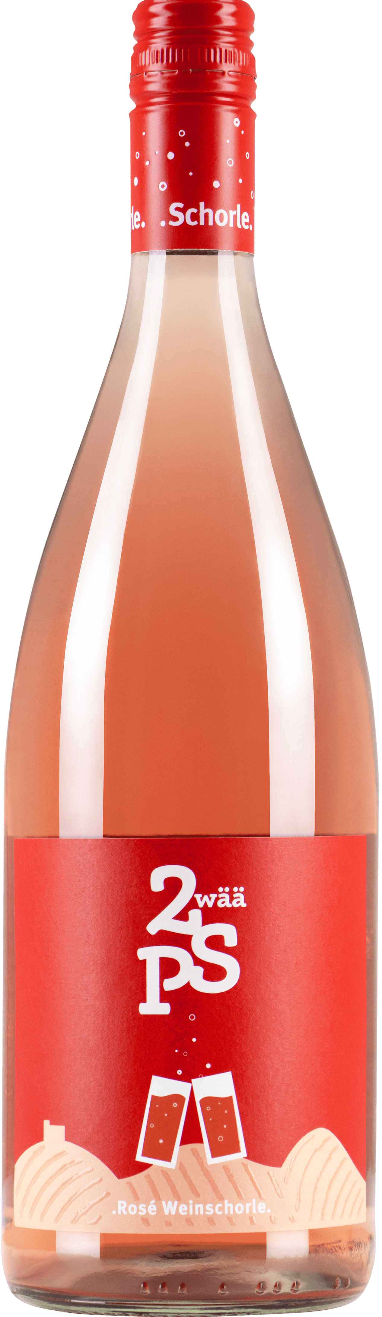 ZwääPS Rosé Weinschorle
